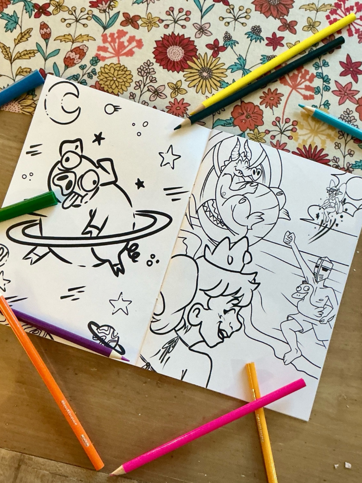 Carnet de coloriage 