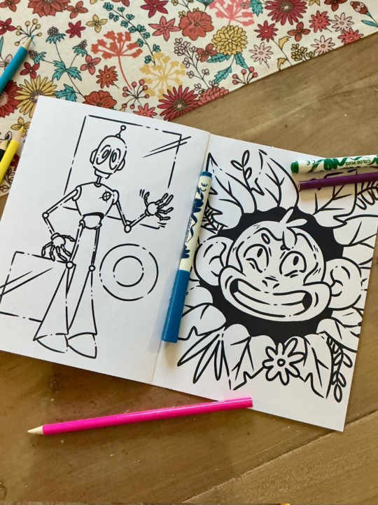 Carnet de coloriage 