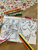 Carnet de coloriage 
