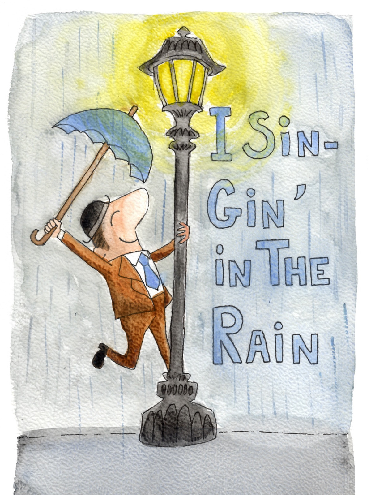 Chanter sous la pluie