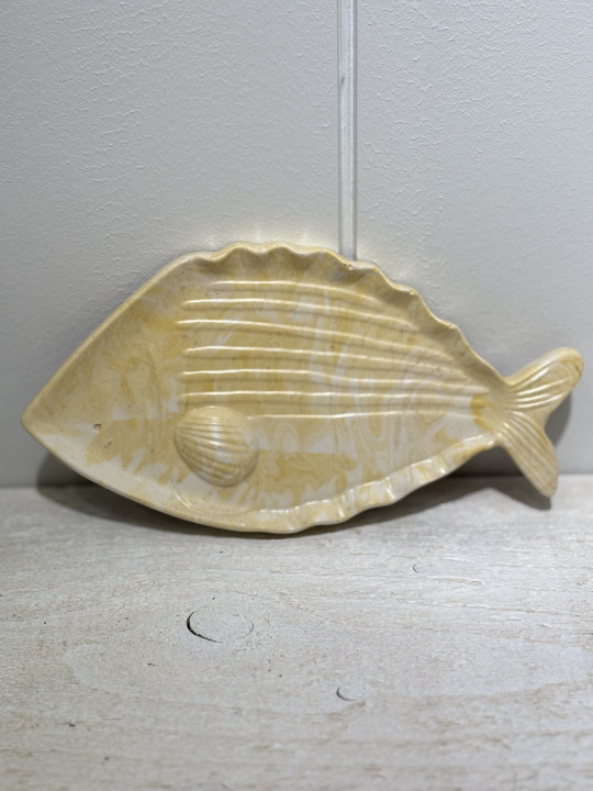 Vide-poche poisson jaune