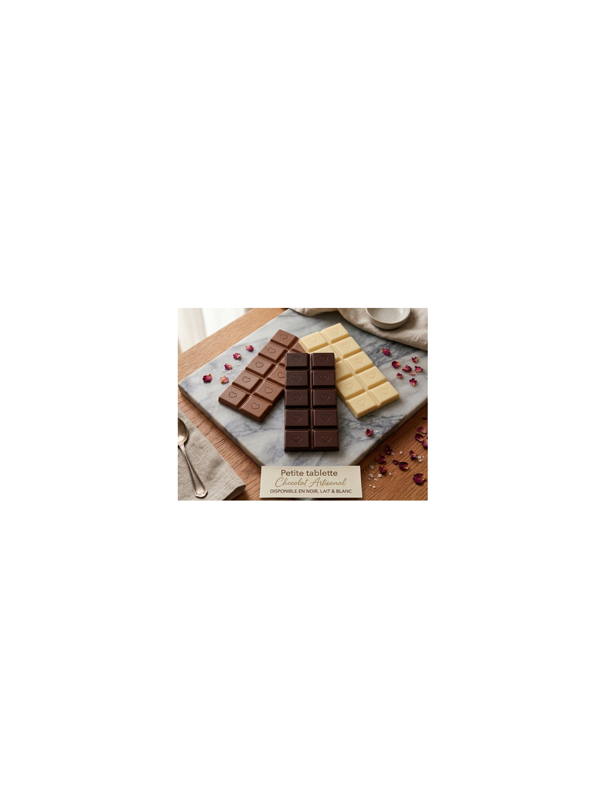 Petite tablette coeurs