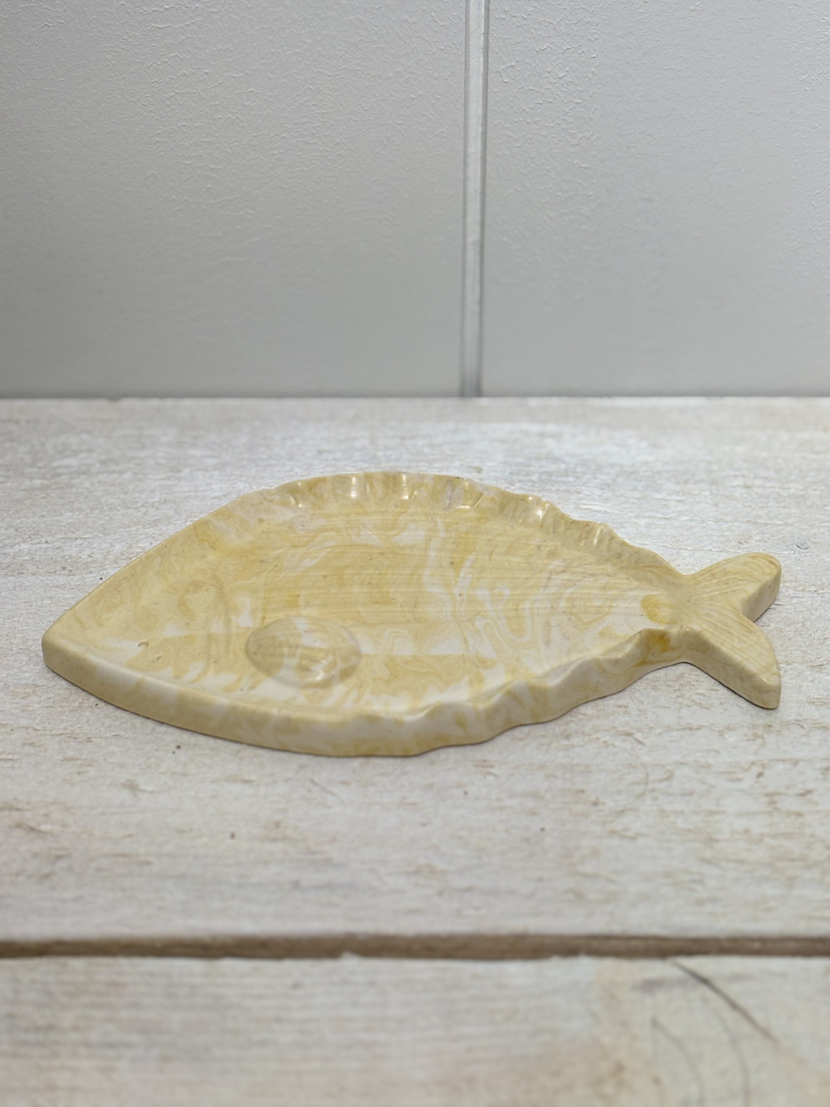Vide-poche poisson jaune