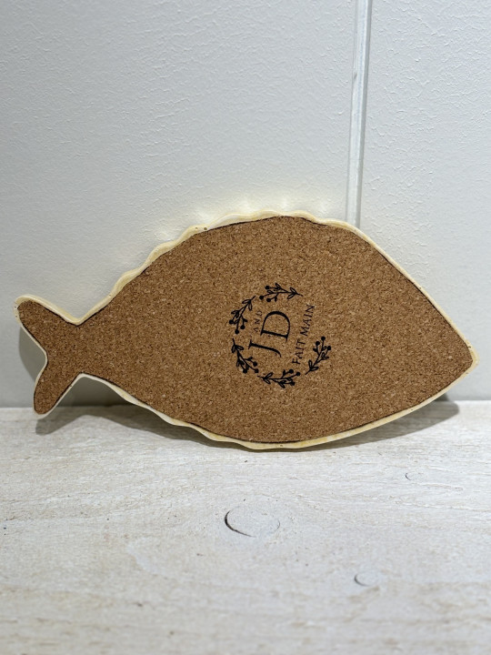 Vide-poche poisson jaune