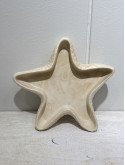 Vide poche étoile de mer marbré beige