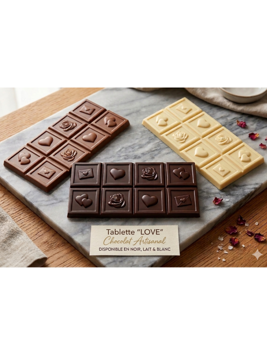Tablette Chocolat "LOVE"