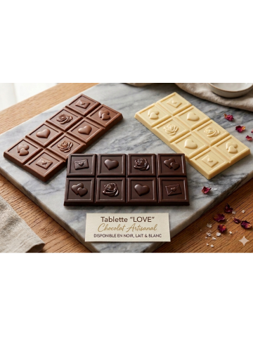 Tablette Chocolat "LOVE"