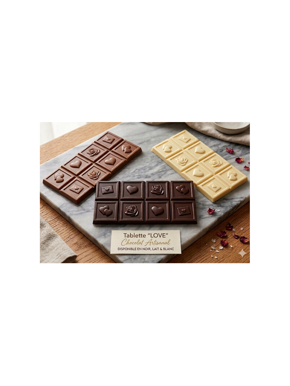 Tablette Chocolat "LOVE"