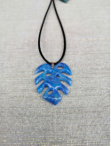 Collier Feuille Monstera
