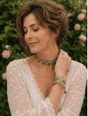 Un choker romantique bohème chic