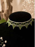 Un choker romantique bohème chic