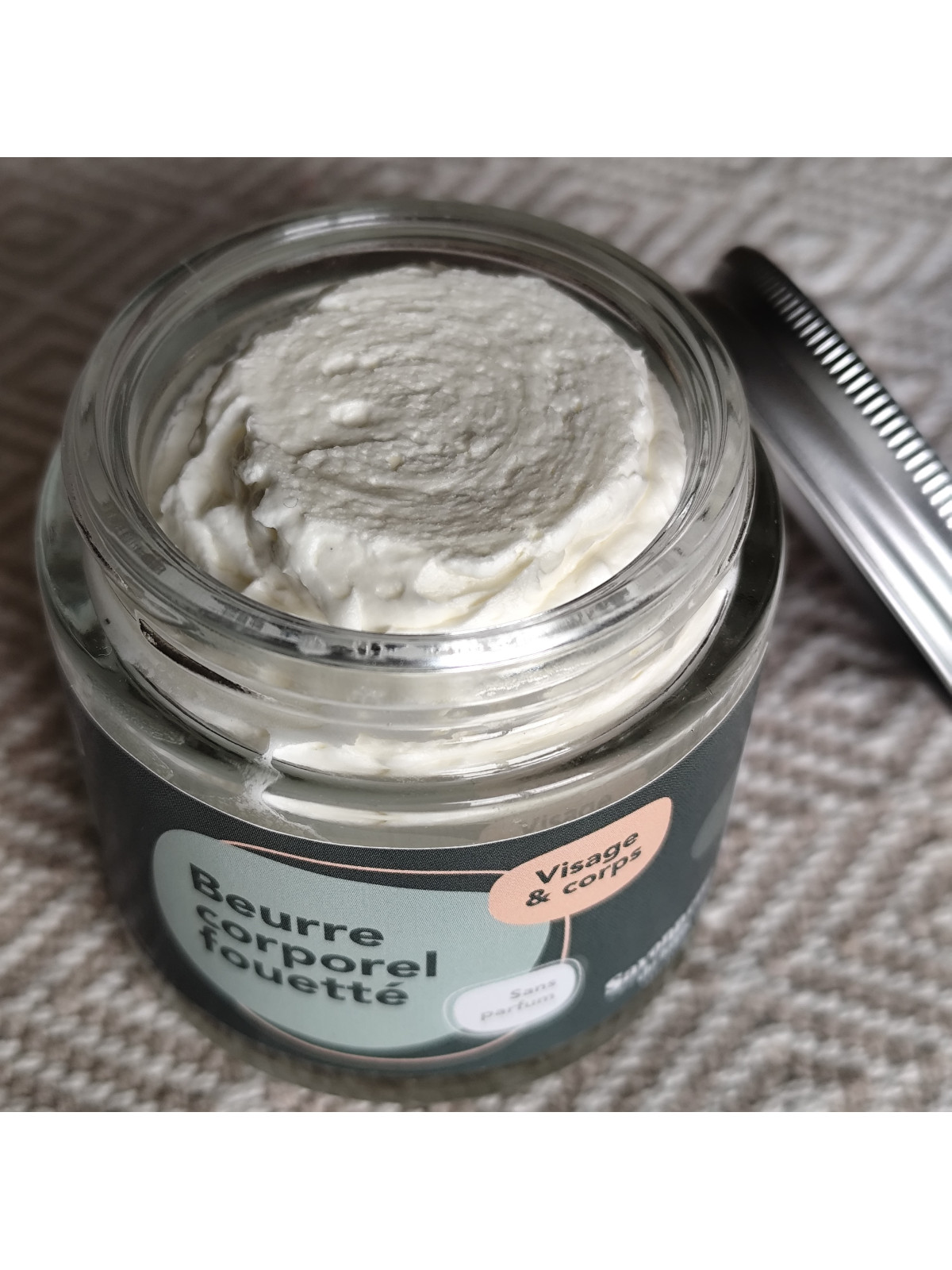 Beurre corporel fouetté
