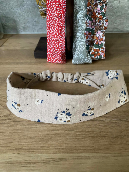 Bandeau cheveux femme & enfant – Personnalisable – 106 tissus au choix – Accessoire cheveux fait main