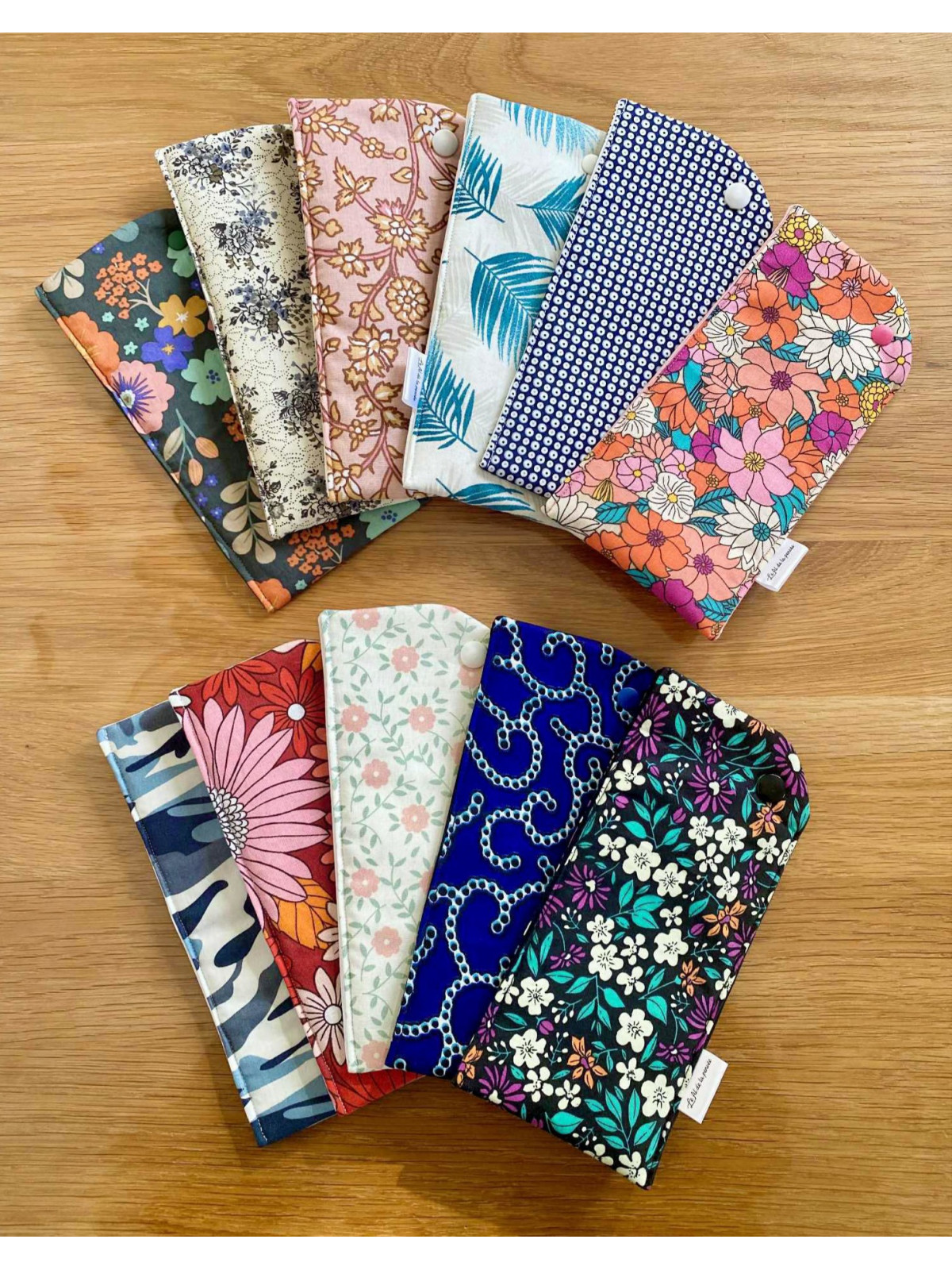 Étui à lunettes personnalisable en tissu – fait main, pratique et unique