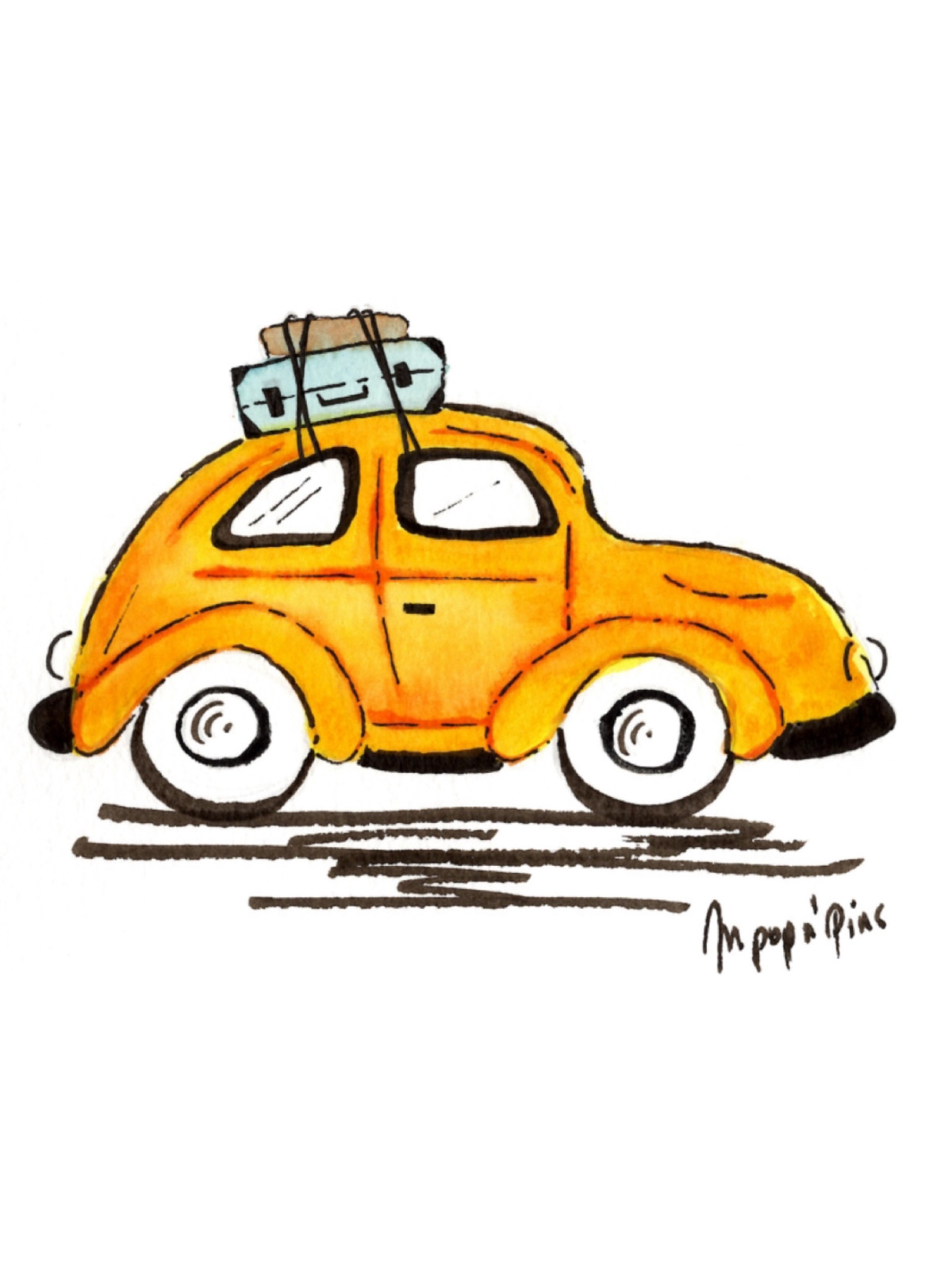 Petite escapade jaune