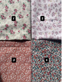 Lot de 5 lingettes démaquillantes lavables en coton et bambou – réutilisables, zéro déchet, fait main