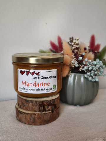 Confiture de mandarine bio & artisanale
