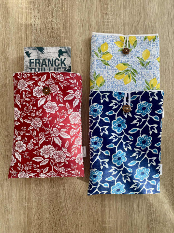 Housse de livre format poche – personnalisable – fait main