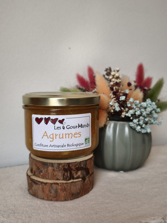 Confiture d'agrumes bio & artisanale