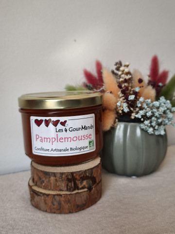 Confiture de pamplemousse bio & artisanale