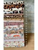 Pochette matelassée personnalisable – trousse de rangement en tissu, faite main