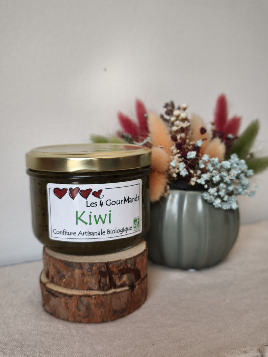 Confiture de kiwi bio & artisanale