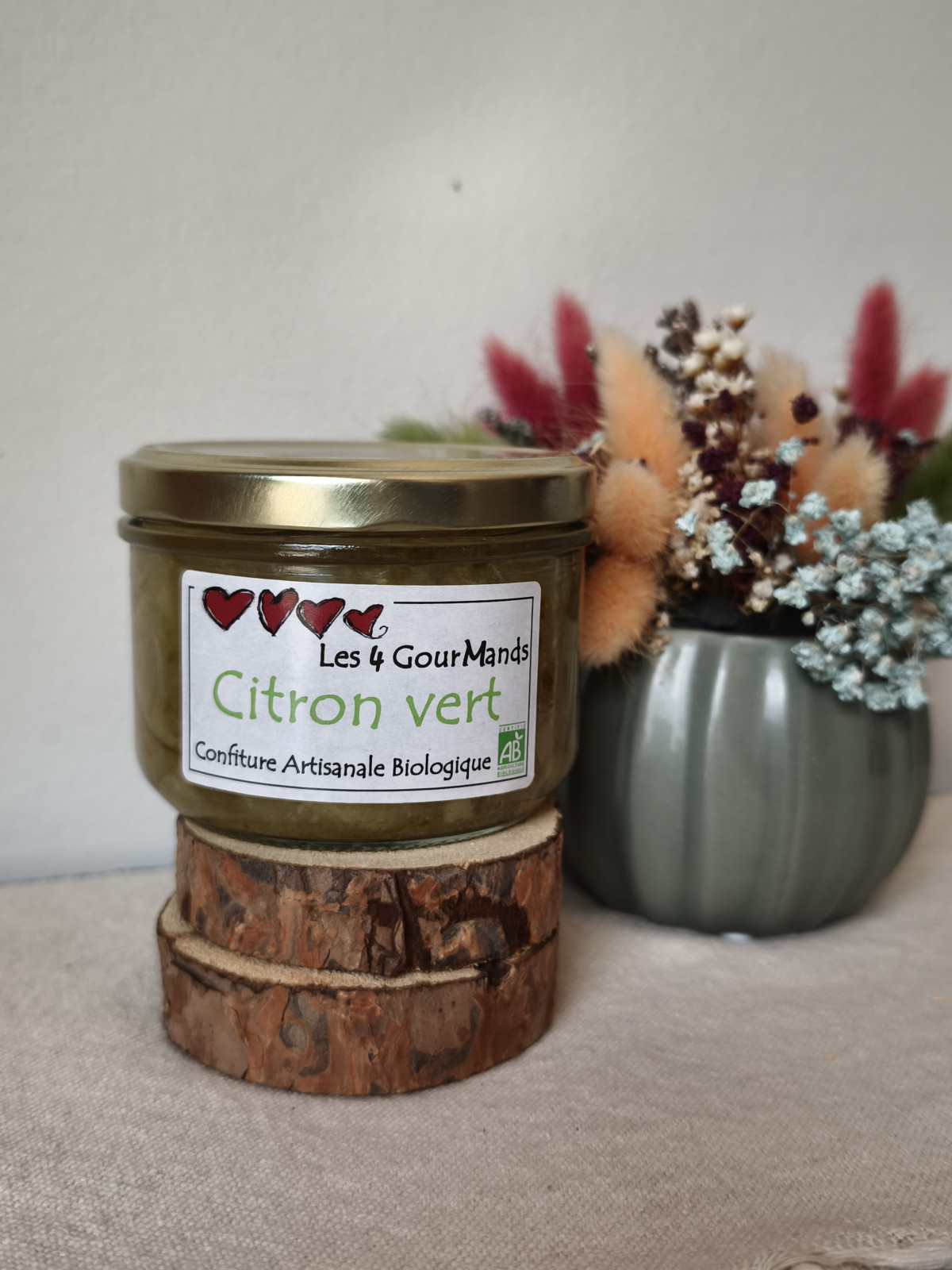 Confiture de citron vert bio & artisanale