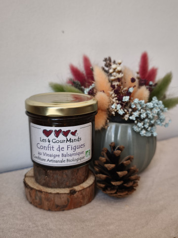 Confit de figues au vinaigre Balsamique bio & artisanale