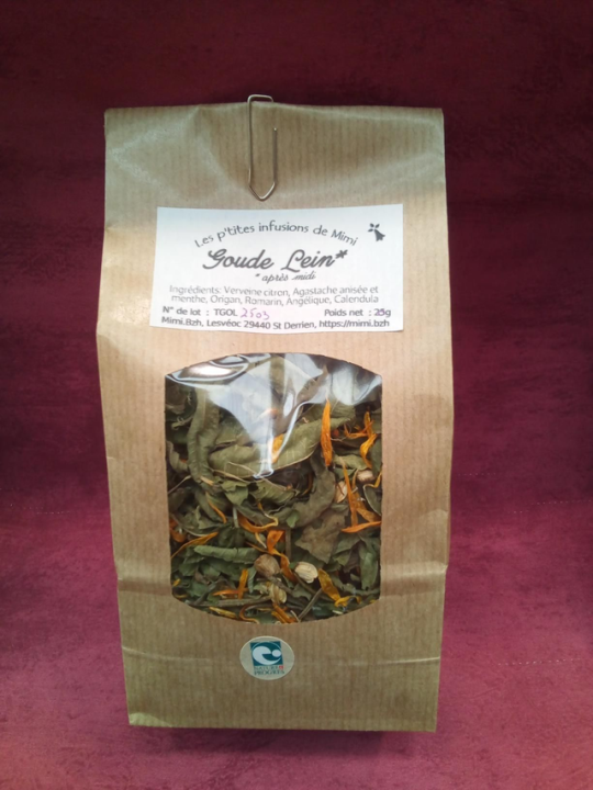 Tisane "Goude Lein" ("Après midi") - 20g