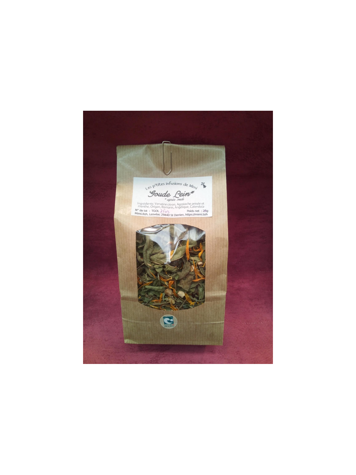 Tisane "Goude Lein" ("Après midi") - 20g