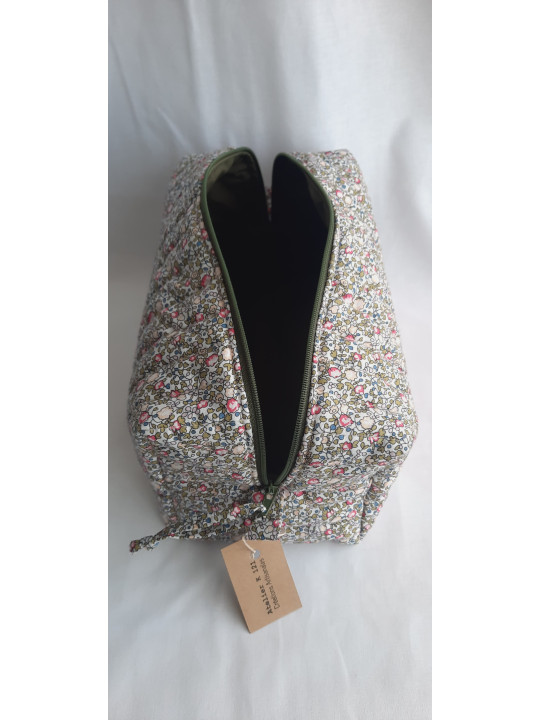 Trousse de toilette matelassée 