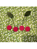 Boucles d'oreilles cerises