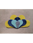 Broche paon