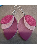Boucles d'oreilles feuilles
