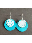 Boucles d'oreilles rondes