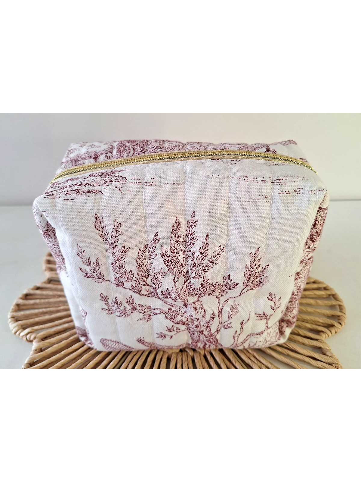 Trousse de toilette à compartiments