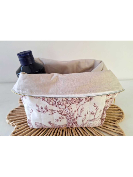 Trousse de toilette à compartiments
