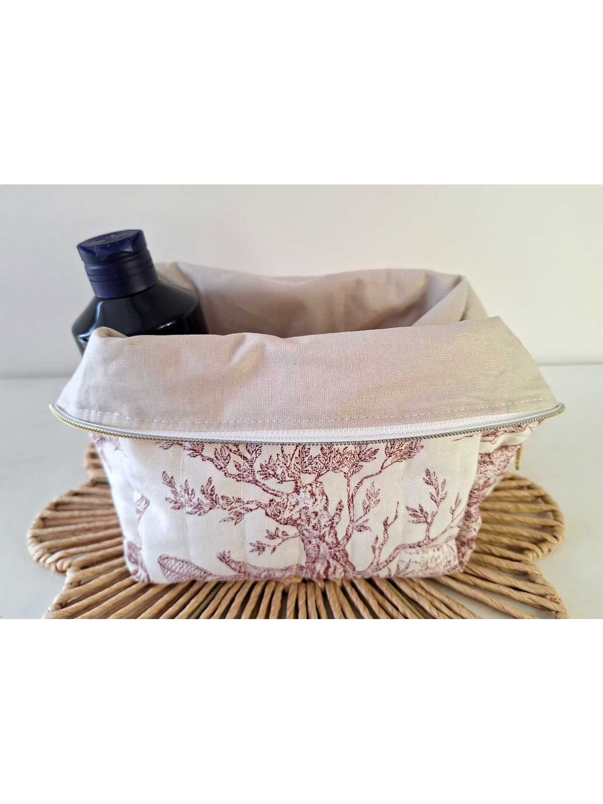 Trousse de toilette à compartiments