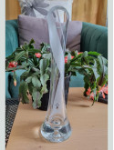 Vase Soliflore Breton Triskel Gravé | Artisanat Verre Sablage | Algan de Lux