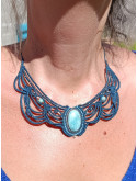 collier gorgone pierre amazonite
