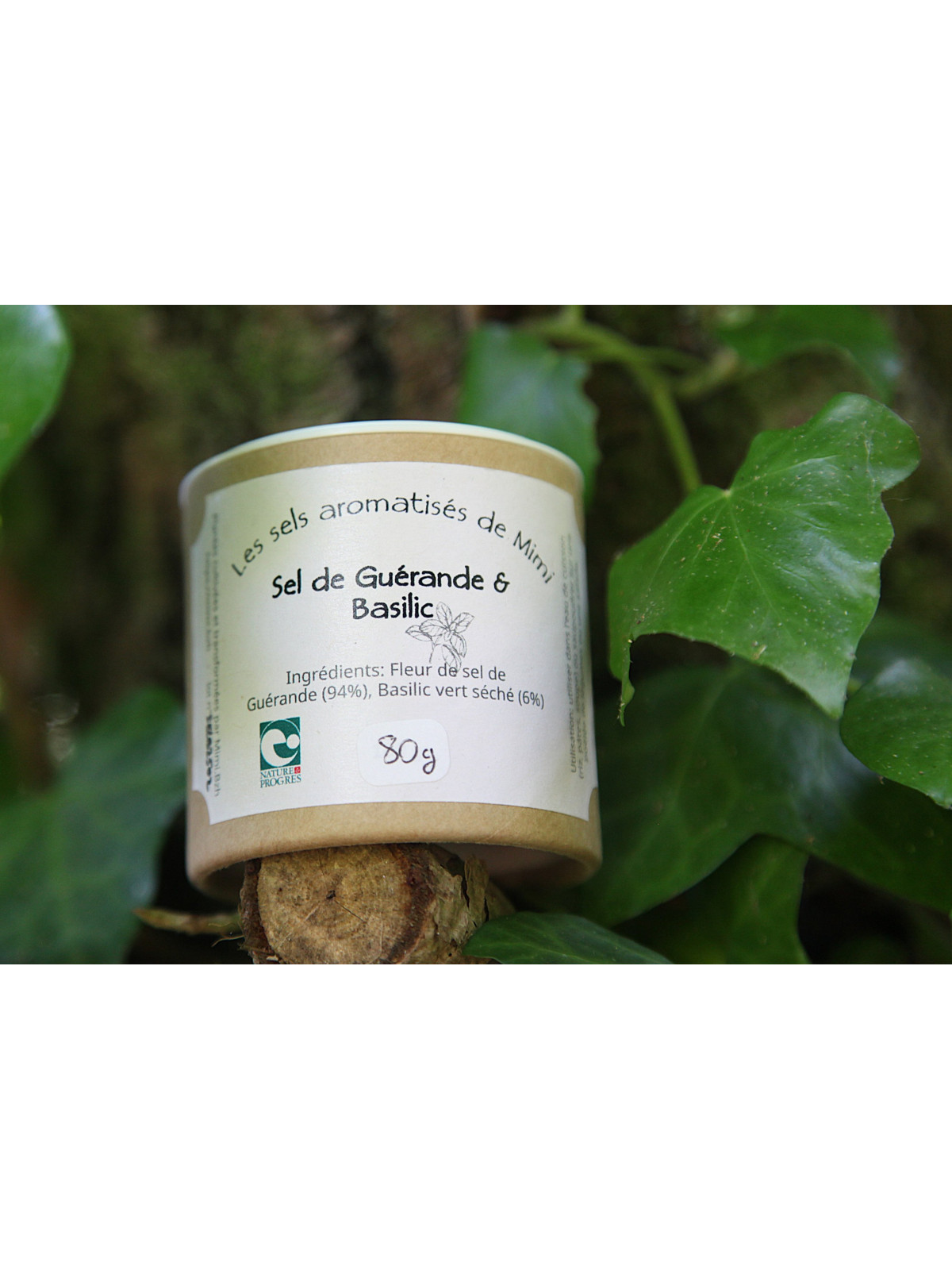 Sel de Guérande aromatisé aux plantes - 80g