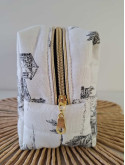 trousse de toilette à compartiments