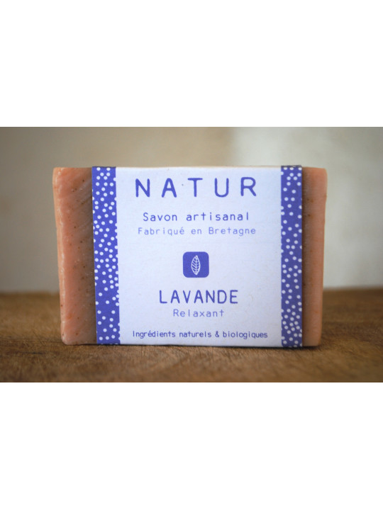 Savon artisanal à la lavande