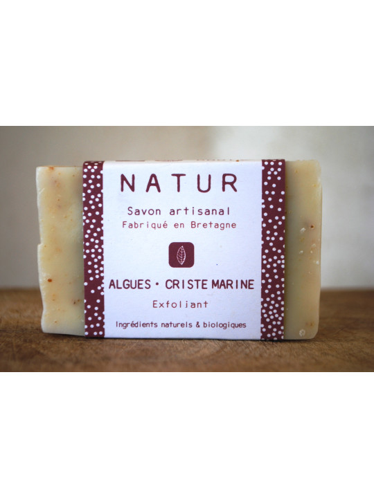 Savon exfoliant aux algues