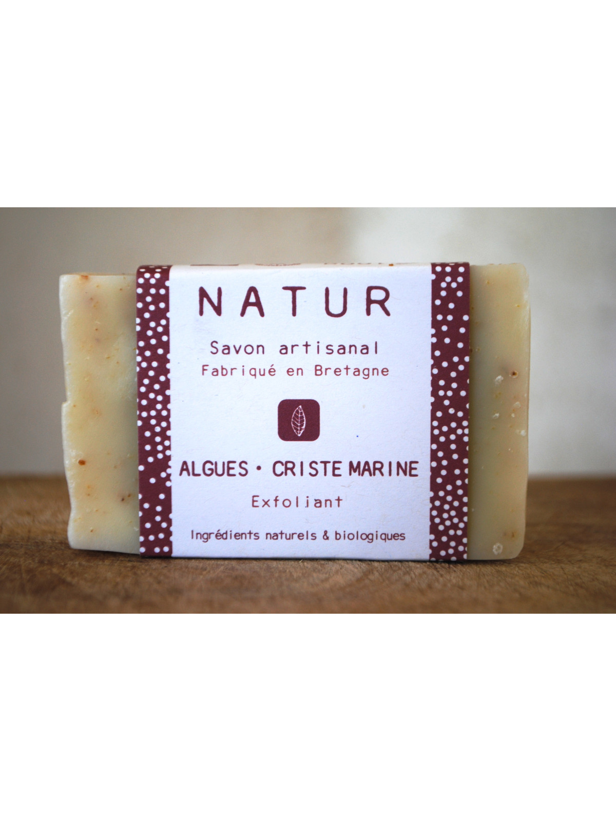 Savon exfoliant aux algues