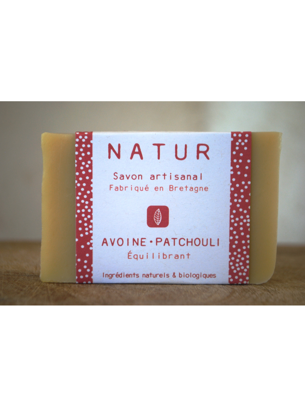 Savon Patchouli et lait d'avoine