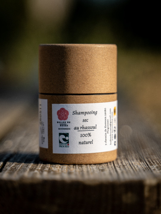 shampooing sec au rhassoul