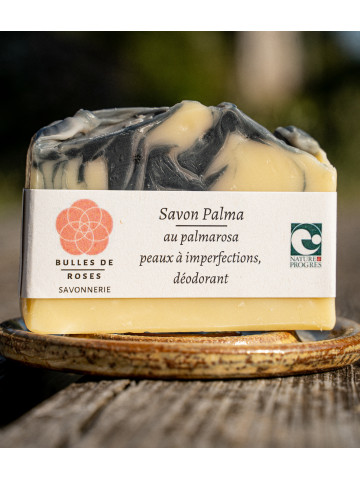 Savon palmarosa deodorant peau imperfection