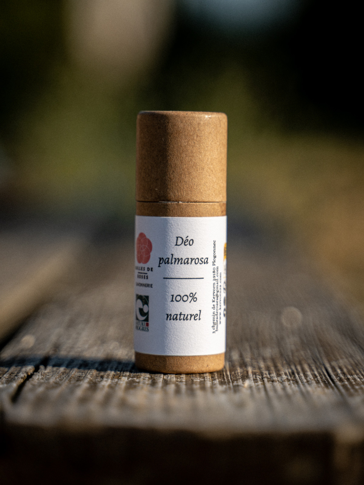 Déodorant au palmarosa en stick