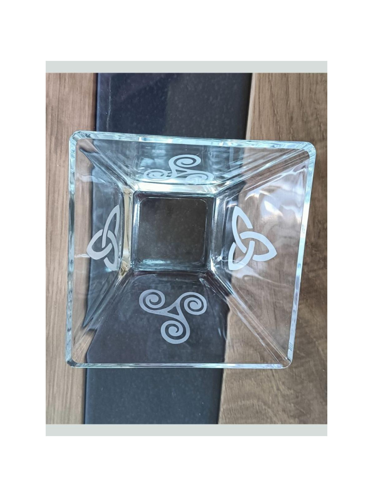Coupelles Bretonnes Gravées Lot de 3 | Hermine Triskel Cadeau Artisanal